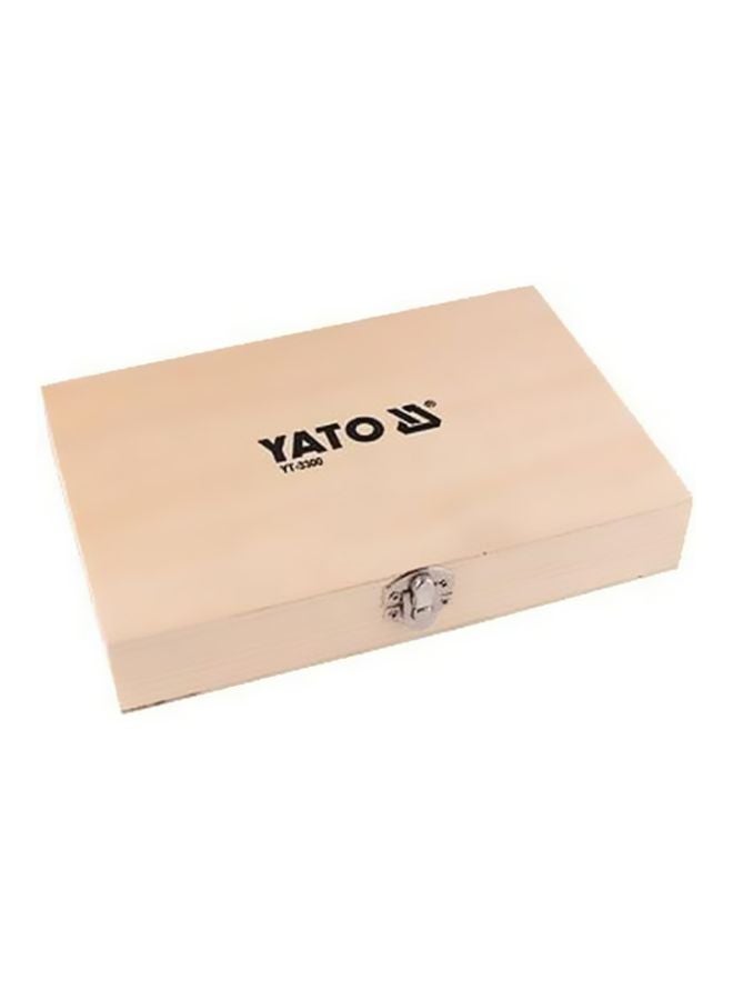 Yato 6-Piece Auger Drill Bit Set Silver 12, 12, 14, 16, 18, 20  - Image 3