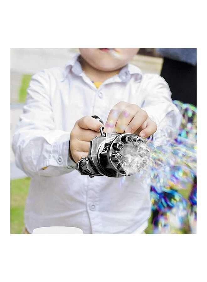 8-Hole Electric Bubble Maker Machine Gun Toy - Image 3