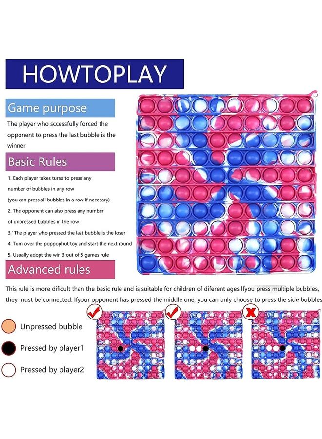 لعبة فقاعات الضغط الحسية Fidget - Image 5