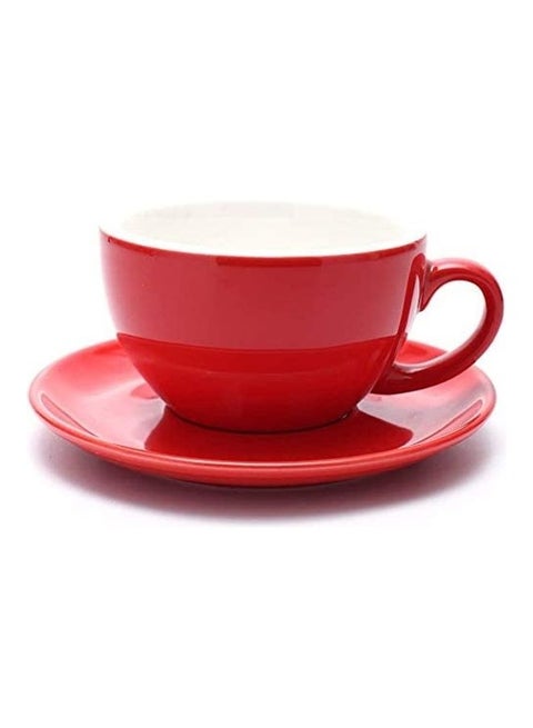 Espresso Cappuccino Coffee Mug Red