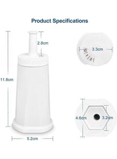 Generic 2-Pack of Replacement Water Filter for Breville Claro Swiss Machine White  - Image 2