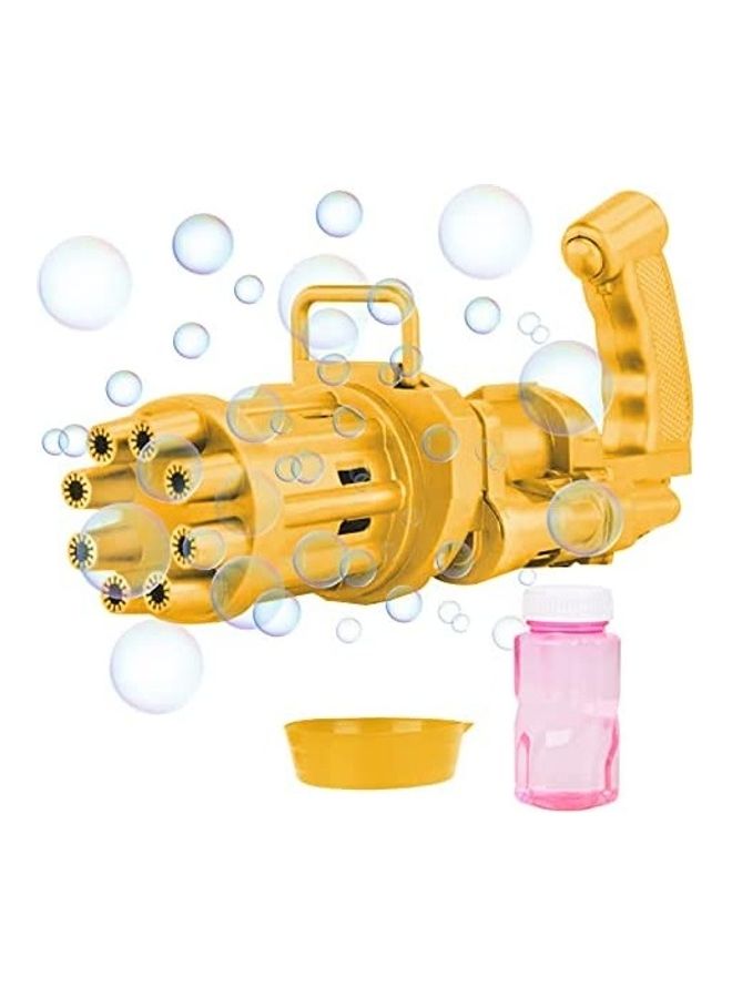 8-Hole Electric Bubble Maker Machine Gun Toy - Image 1