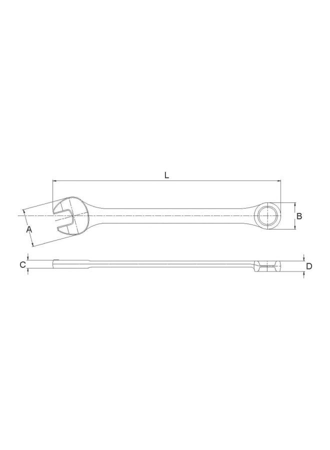 LICOTA Combination Wrench Silver 31x5.4x1.1cm - Image 5