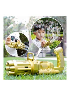 Generic 8-Hole Electric Music Bubble Maker Machine Gun Toy  - Image 4