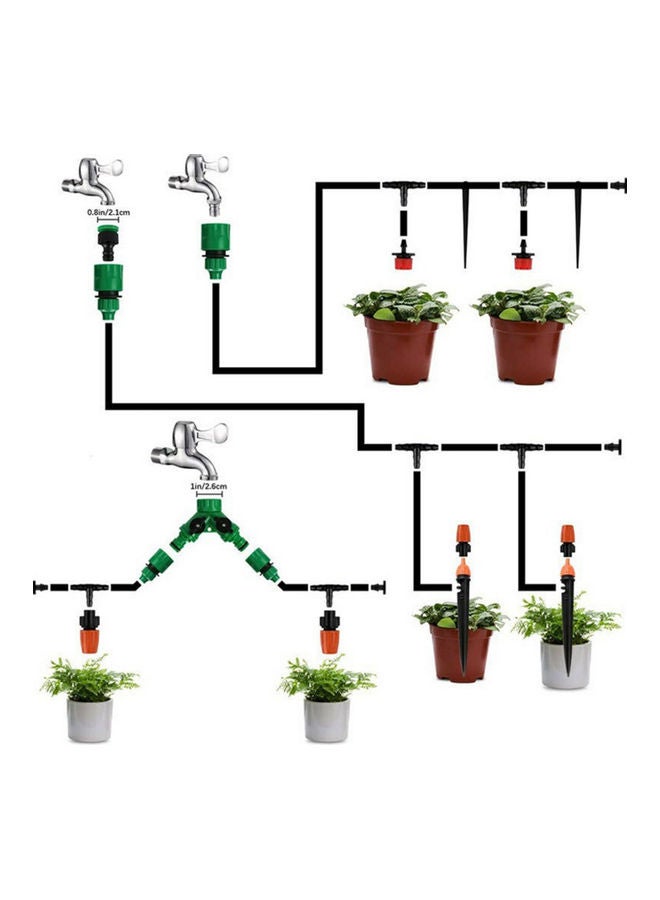 Generic - Automatic Irrigation System Watering Hose Kit Multicolour - Image 1