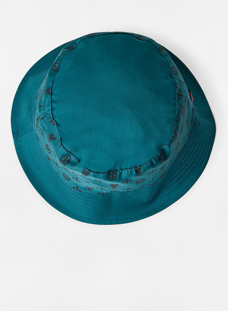 Nike - Liverpool F.C. Reversible Bucket Hat Teal/Red - Image 1