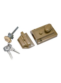 Yale Pack Of 3 Night Latch Gold/Silver  - Image 1