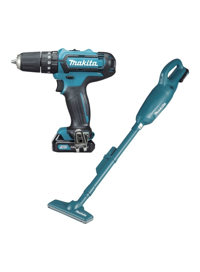 Cordless Percussion Driver Drill And Cleaner, CLX214SAX1 Blue/Black/Silver 5kg - v1624118679/N39417778A_2