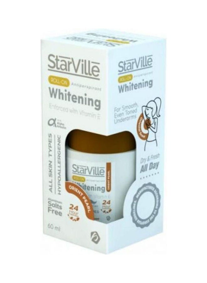 starville Lightening Roll-On & Antiperspirant For Women Orient Pearl Brown 60grams 