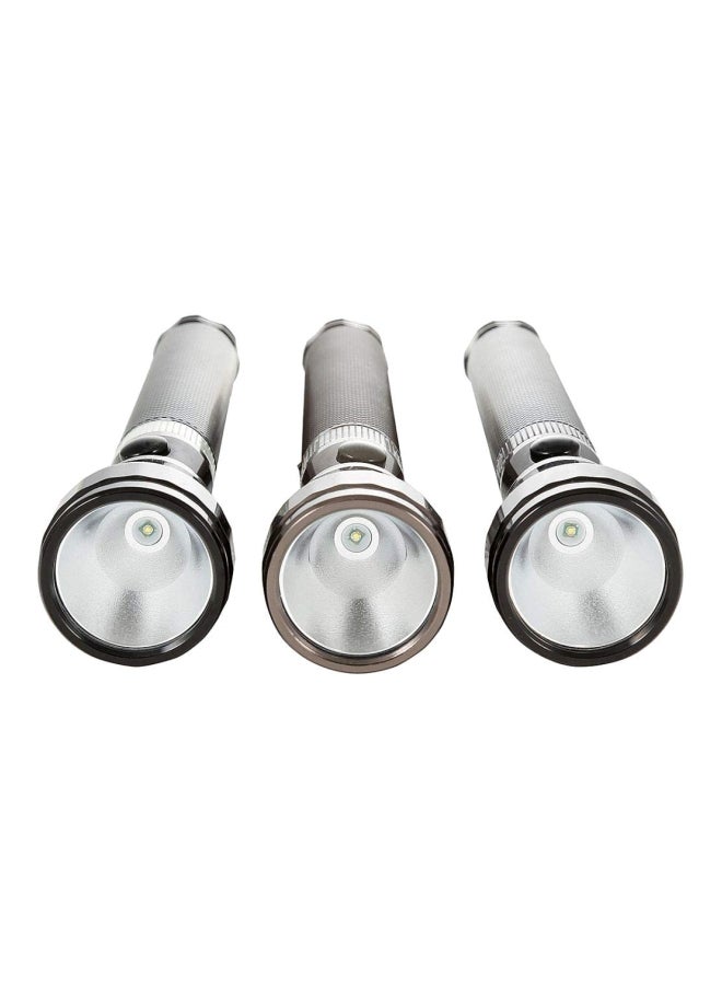 سانفورد طقم كشاف LED قابل للشحن من 3 قطع أسود/ أبيض - Image 3