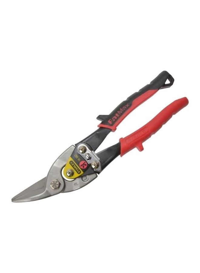 Stanley Aviation Snip Left Pliers Silver/Red/Black  - Image 4