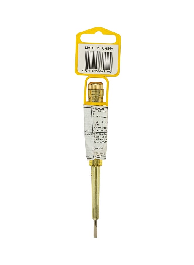 Stanley Spark Detecting Screwdriver Yellow/Silver 127x3mm Yellow/Silver 127x3mm  - Image 4