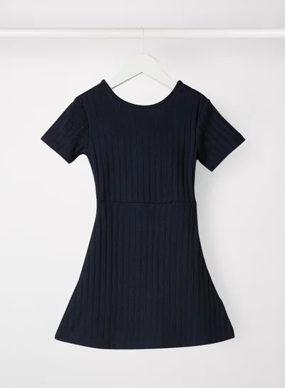 Bardot Junior Girls Zalia Twist Dress Fr Navy