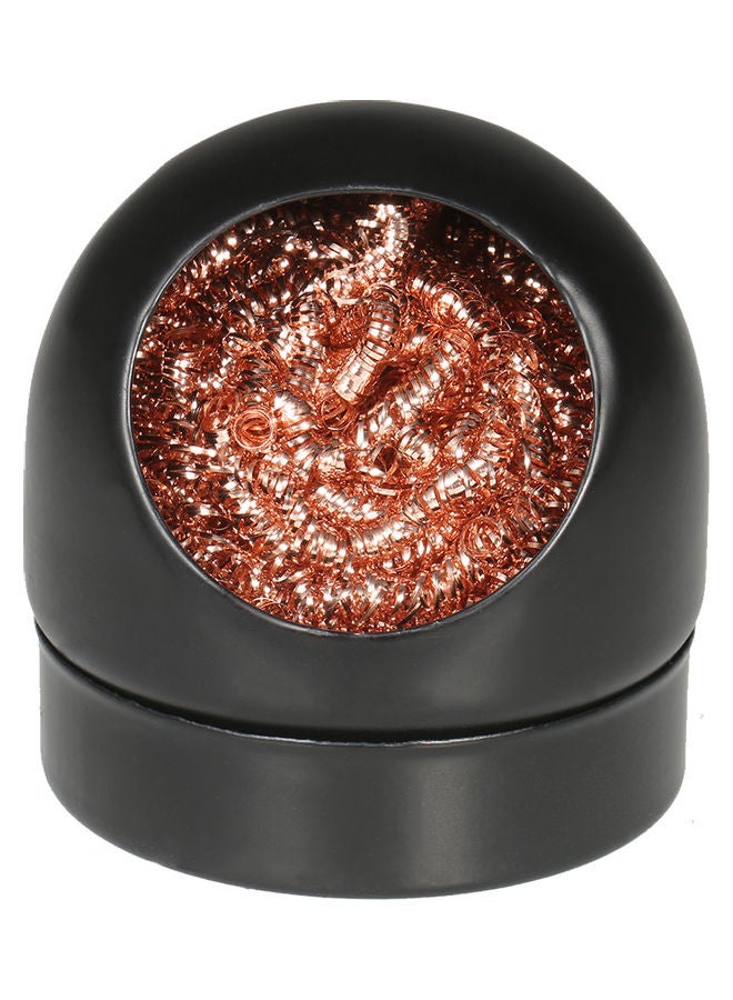 KKmoon Solder Tip Cleaner With Holder Black  - Image 1