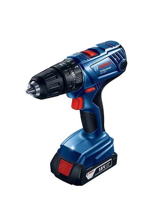 BOSCH GSB 180-li 18V Impact Drill (1X2AH Battery) Blue  - Image 1