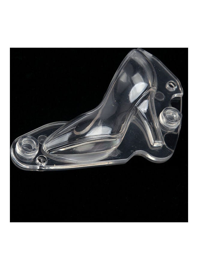 High-Heeled Sandle Shape 3D Plastic Chocolate Mould Clear - Image 5