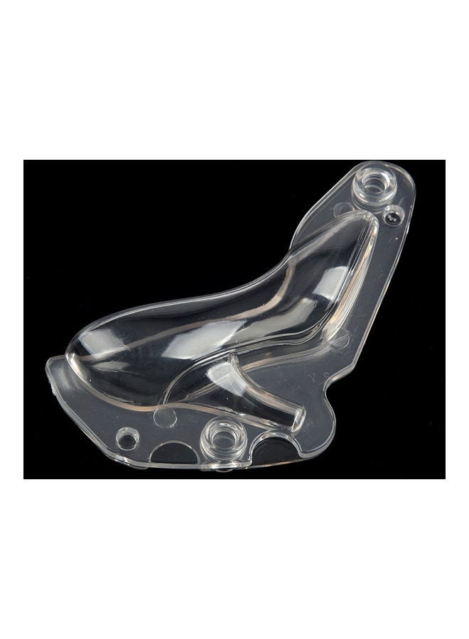 High-Heeled Sandle Shape 3D Plastic Chocolate Mould Clear - Image 1