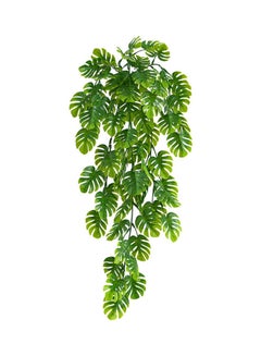 Realistic Wall Hanging Simulation Monstera for Home Decoration Green