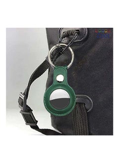 Zoot Protective Leather case cover for Apple AirTag with smart key ring Dark Green  - Image 4