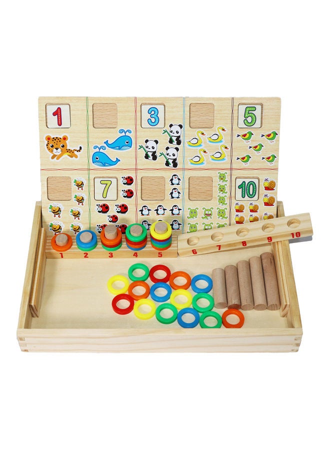 Generic - Development Wooden Box for Learning Numbers - Image 1