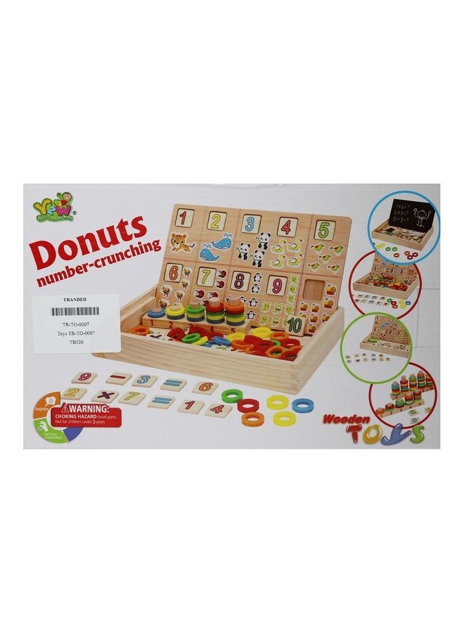 Generic - Development Wooden Box for Learning Numbers - Image 1