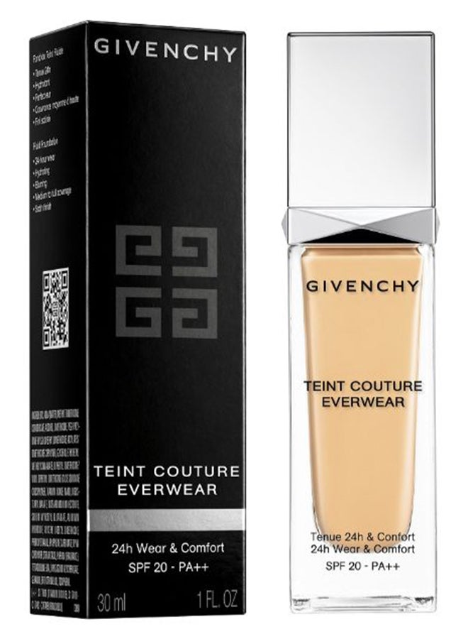 GIVENCHY Teint Couture Everwear 24H Wear And Comfort Foundation SPF 20 PA++ Y200  - Image 4