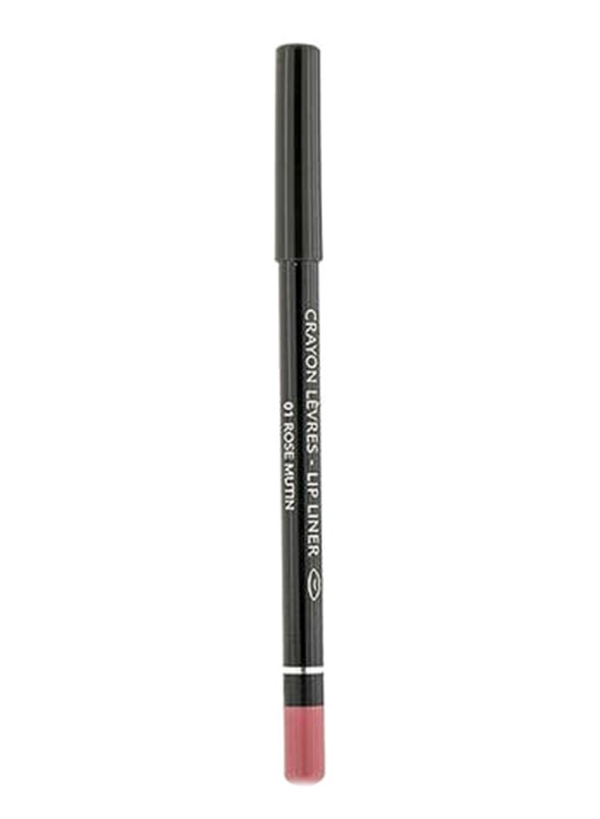 GIVENCHY - Crayon Levres Lip Liner With Sharpener 01 Rose Mutin - Image 1