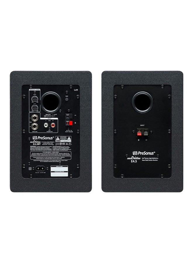 Presonus - 2-Piece Eris E4.5 Studio Monitors Bluetooth Speakers 4.5BT Black - Image 1