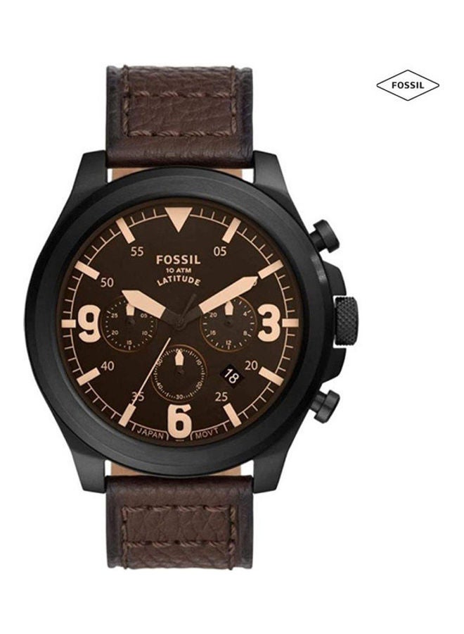 FOSSIL Men's Water-Resistant Chronograph Watch 