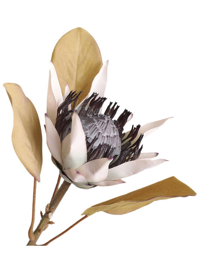 Generic Decorative Lightweight Natural Looking Artificial Flower Brown/White/Black  - Image 1