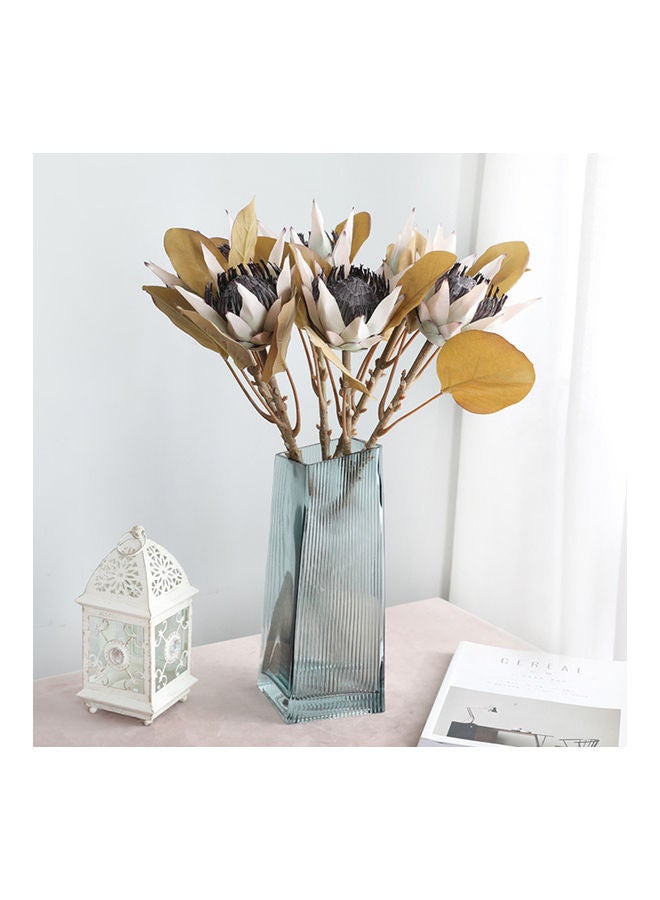 Generic Decorative Lightweight Natural Looking Artificial Flower Brown/White/Black  - Image 2