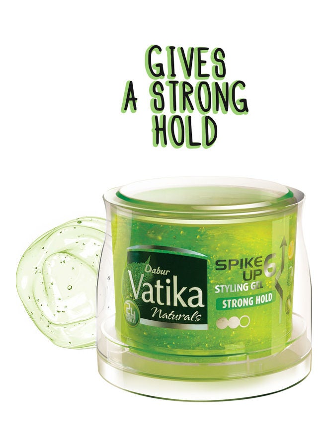 Dabur Pack Of 2 Vatika Spike Up Strong Hold Hair Gels Clear 500ml  - Image 3