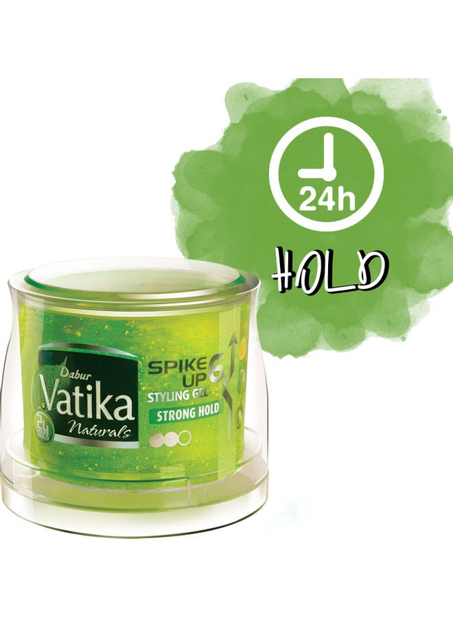 Dabur Pack Of 2 Vatika Spike Up Strong Hold Hair Gels Clear 500ml  - Image 5