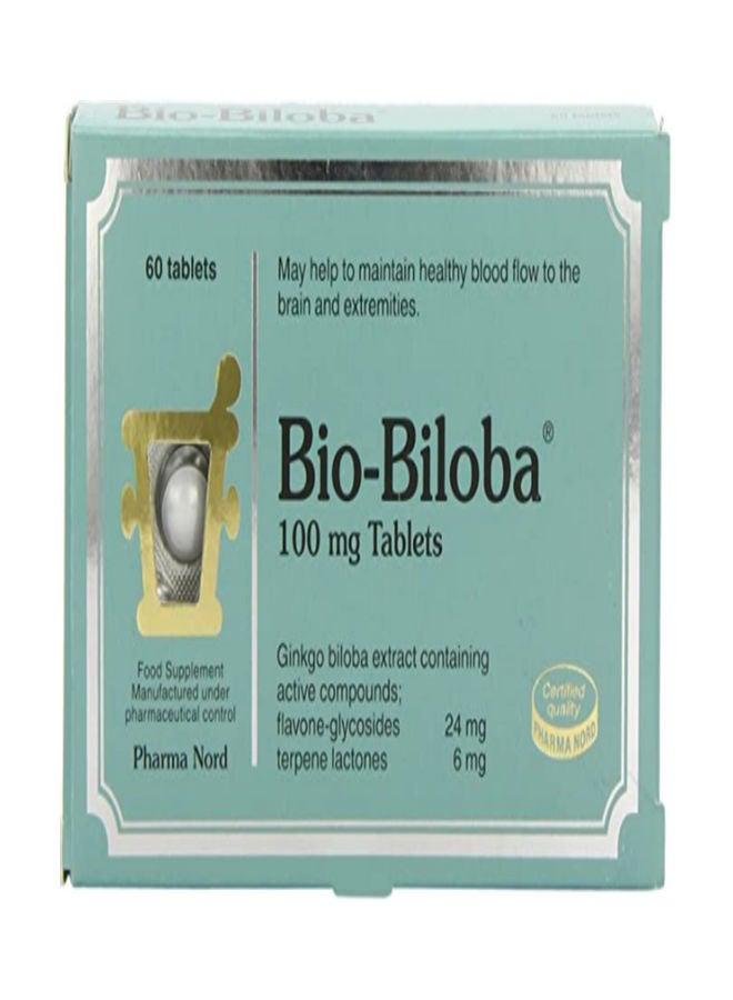 100mg Bio Biloba Tablets - v1624182302/N48453882A_1