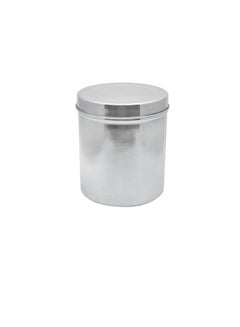 RAJ 8-Piece Stainless Steel Storage Container With Lids Silver 10x17cm  - Image 3