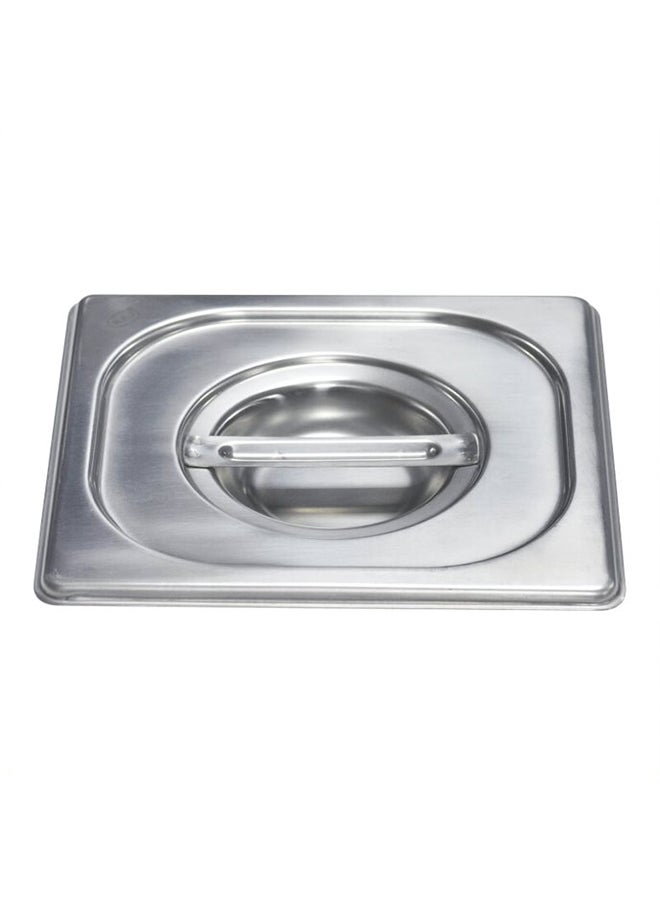 RAJ Gastronorm Pan Lid Silver 17.6x16.2x1.9cm  - Image 1