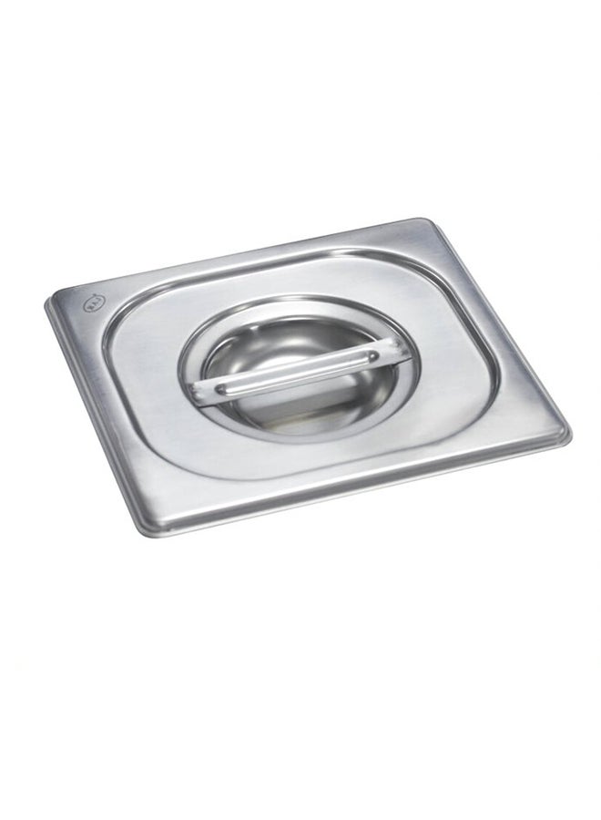 RAJ Gastronorm Pan Lid Silver 17.6x16.2x1.9cm  - Image 2