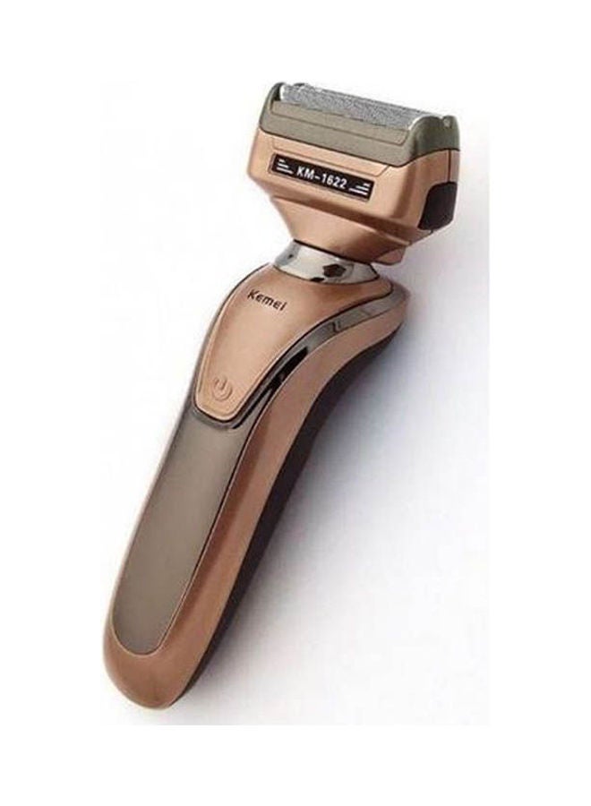 Kemei - KM-1622 4 In 1 Multifunctional Rechargeable Shaver Gold - Image 1