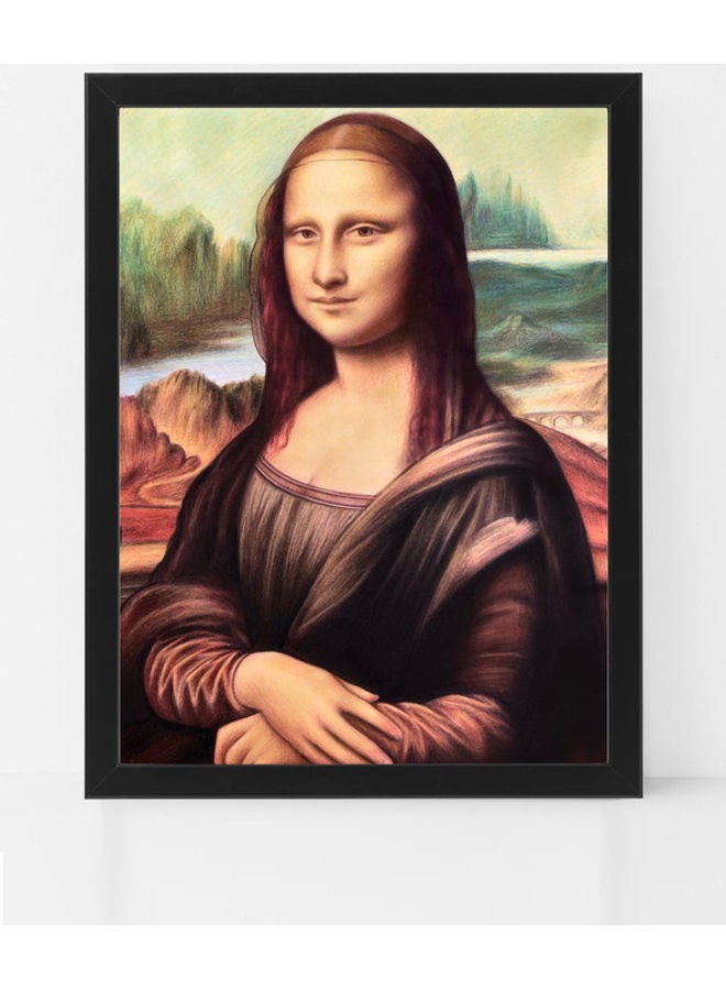 Boomah Accessories - Mona Lisa Poster with Frame Multicolour 50 x 40cm - Image 1
