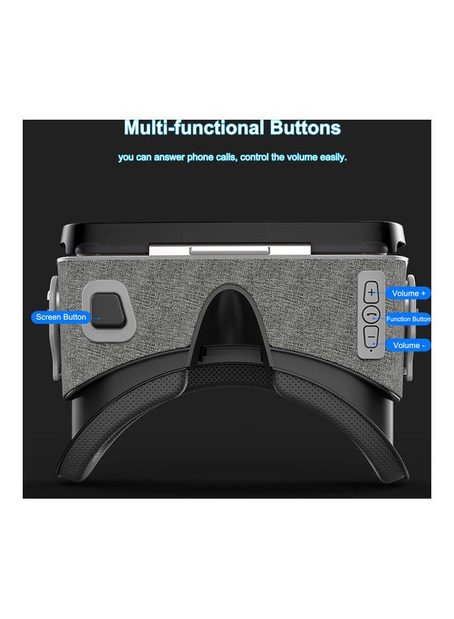 Shinecon - Portable VR Headset Black/Grey - Image 1