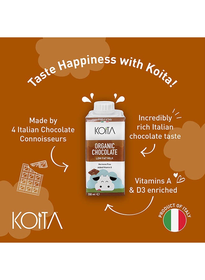 Koita Organic Milk Chocolate 200ml Pack of 24  - Image 2
