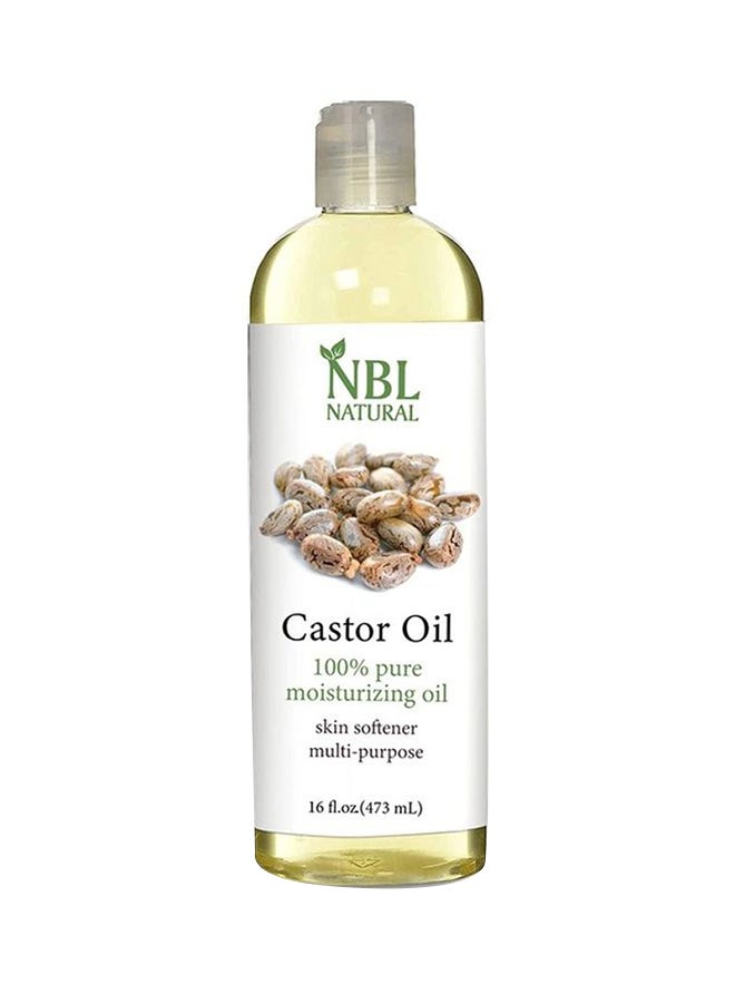 NBL Natural Castor Oil For Skin, Hair, Eyelashes And Eyebrows 473 ml  - Image 1