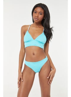 Ardene Reversible Tie Dye Bikini Bottom Blue  - Image 1