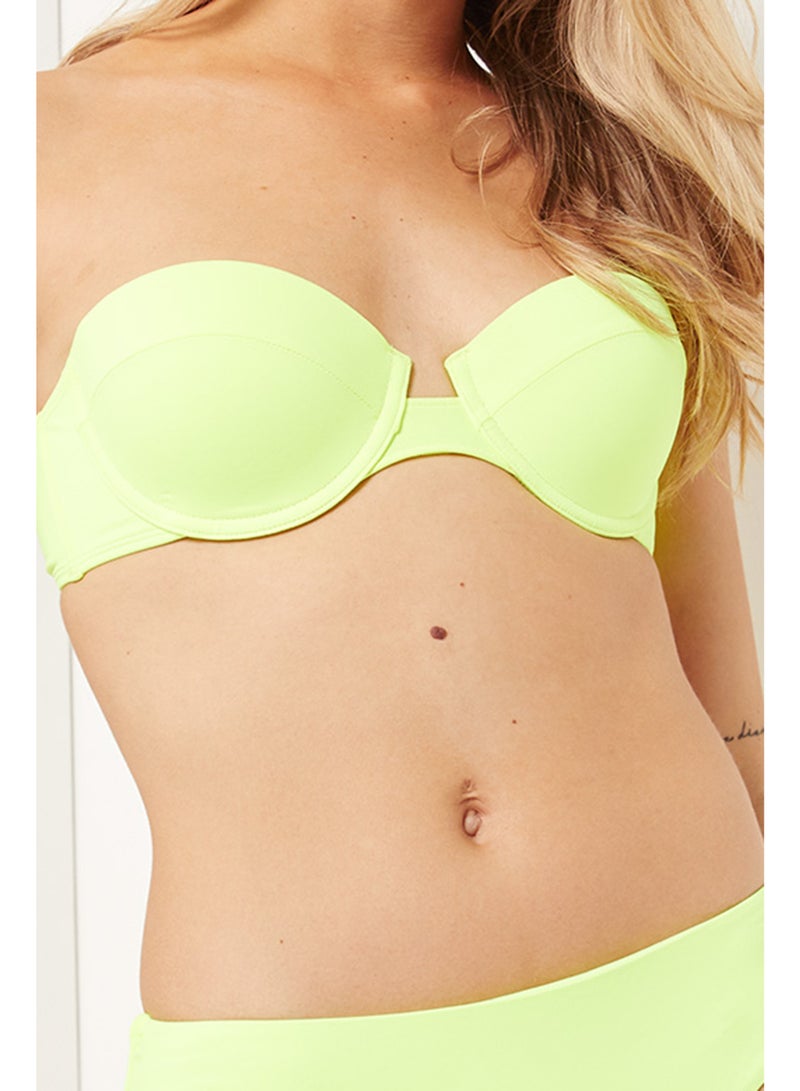 Ardene Clean Finish Wider Bikini Bottoms Light Green  - Image 3