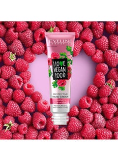 I Love Vegan Food Protective Hand Cream Pink 50ml