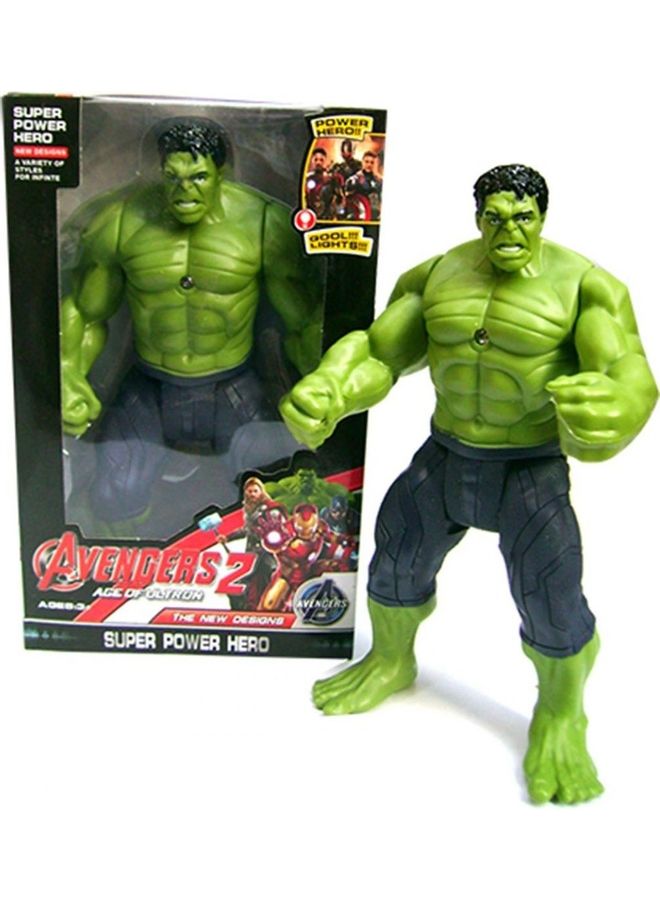 مجسم شخصية هالك من فيلم The Green Beast بمقاس 19 سم .