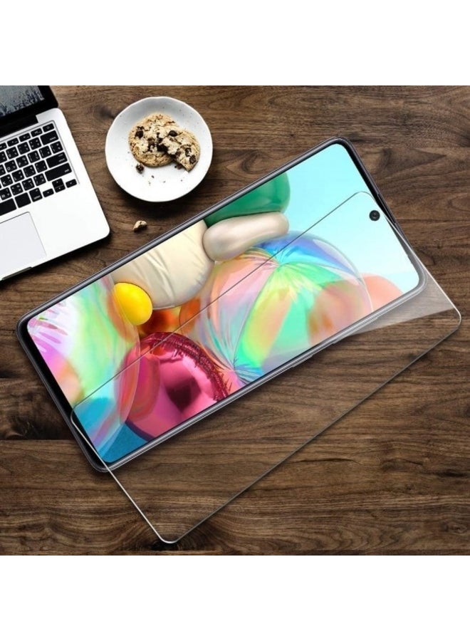 MARGOUN 3-Pack Screen Protector Glass for Samsung Galaxy A71 Clear - Image 3