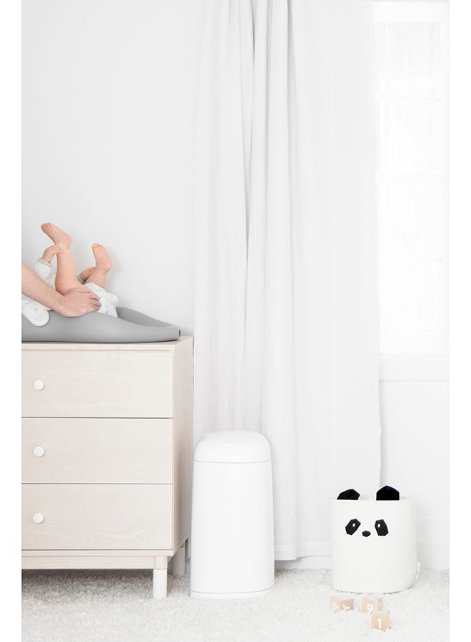 Angelcare - Dress Up Nappy Disposal System with Odour Seal Technology, White - Image 1
