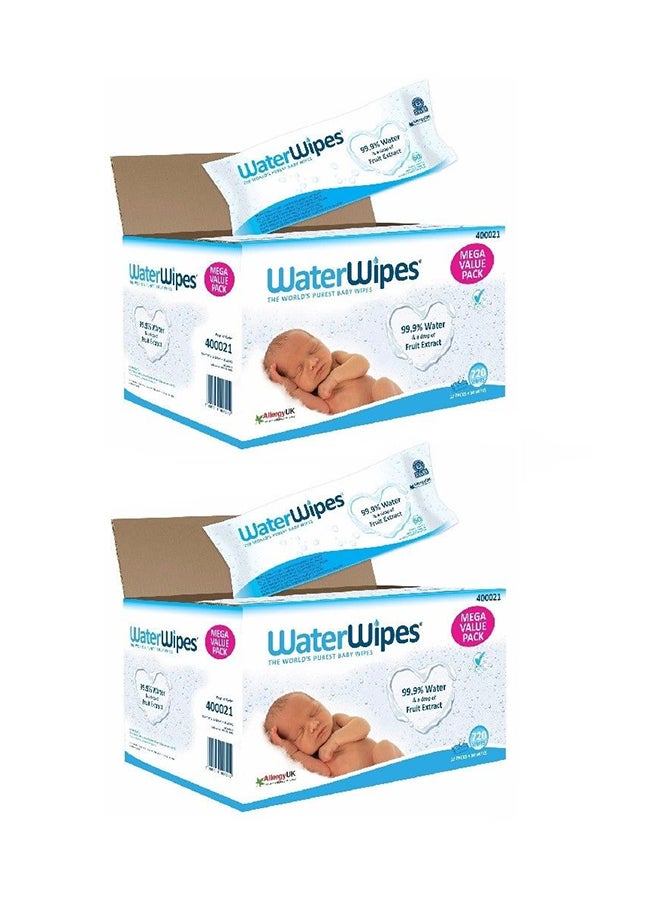 WaterWipes - Mega Value Baby Wipes, 24x60, 1440 Wipes - Image 1