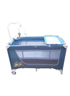 Two Layers Playpen With Toys